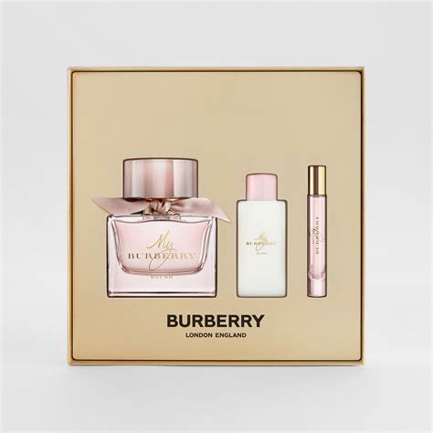 burberry my burberry parfum gift set|my burberry blush gift set.